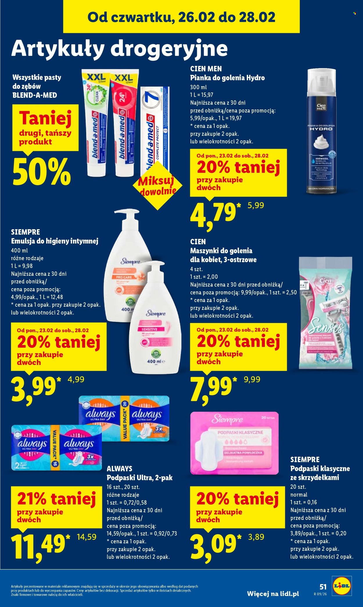 Gazetka Lidl - 26.02.2026 - 28.02.2026. Strona 51