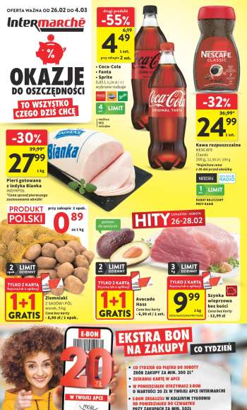 Gazetka Intermarché - 26.02.2026 - 4.03.2026.