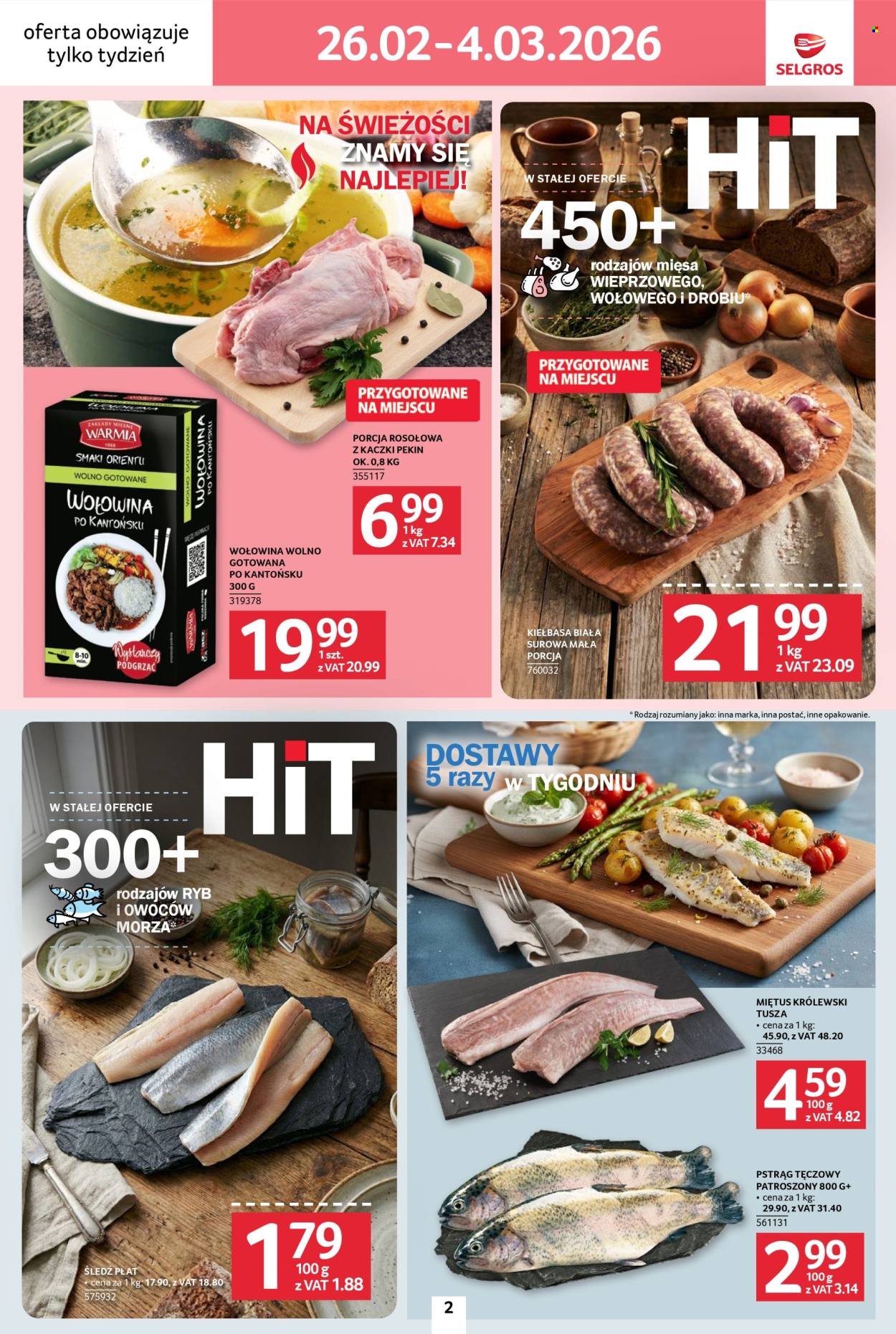 Gazetka Selgros - 26.02.2026 - 4.03.2026. Strona 2