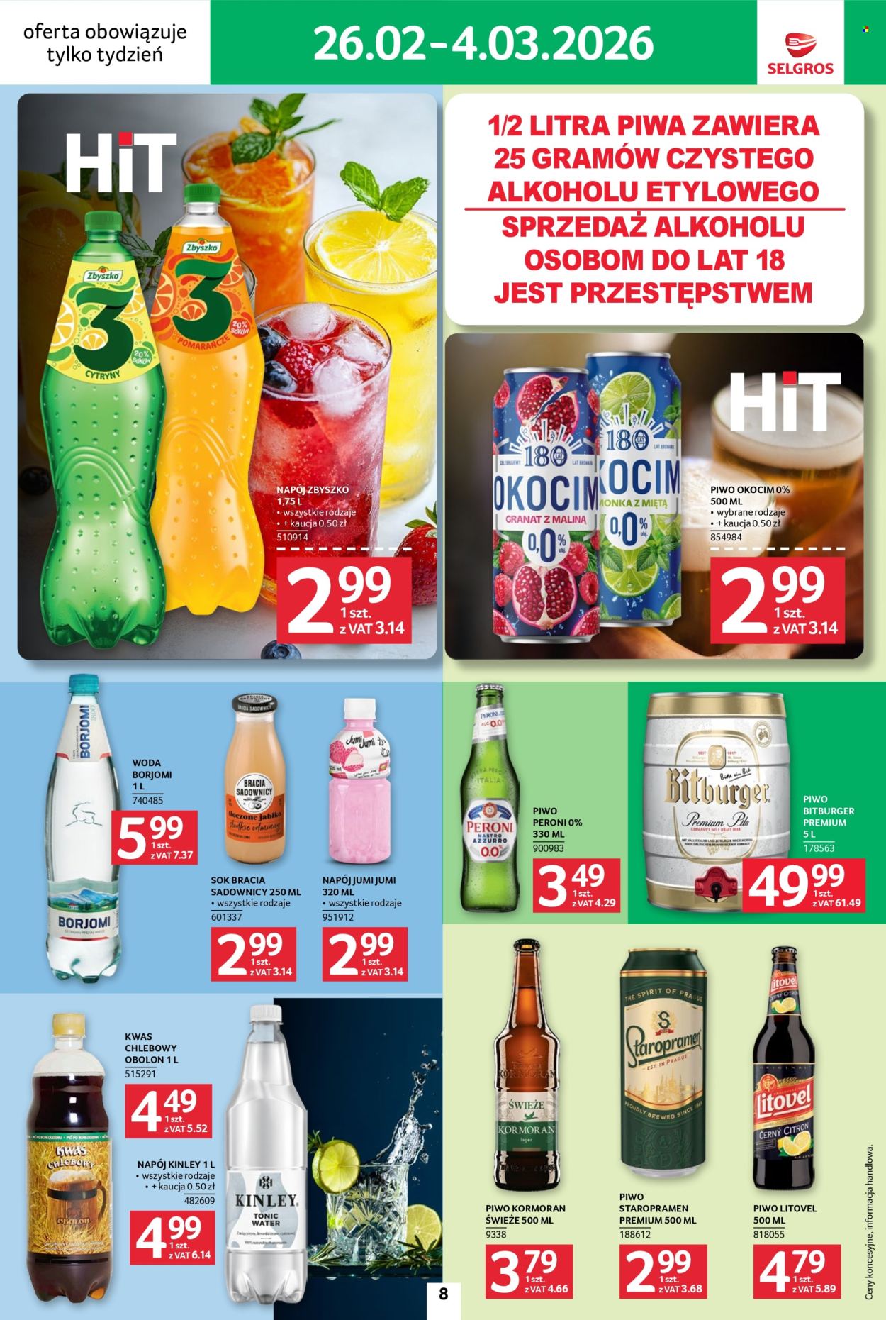 Gazetka Selgros - 26.02.2026 - 4.03.2026. Strona 8