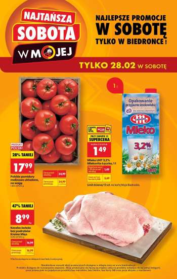 Gazetka Biedronka - 28.02.2026 - 28.02.2026.