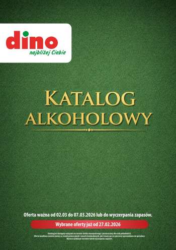 Gazetka Dino - 27.02.2026 - 7.03.2026.