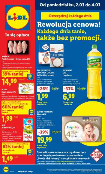 Gazetka Lidl - 2.03.2026 - 4.03.2026.