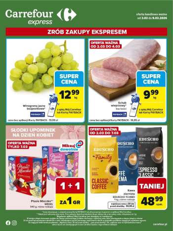 Gazetka Carrefour Express - 3.03.2026 - 9.03.2026.