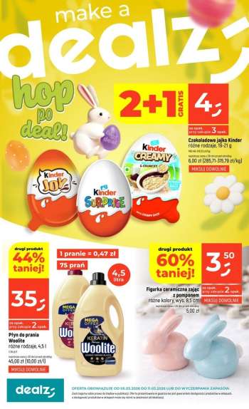 Gazetka Dealz - 5.03.2026 - 11.03.2026.