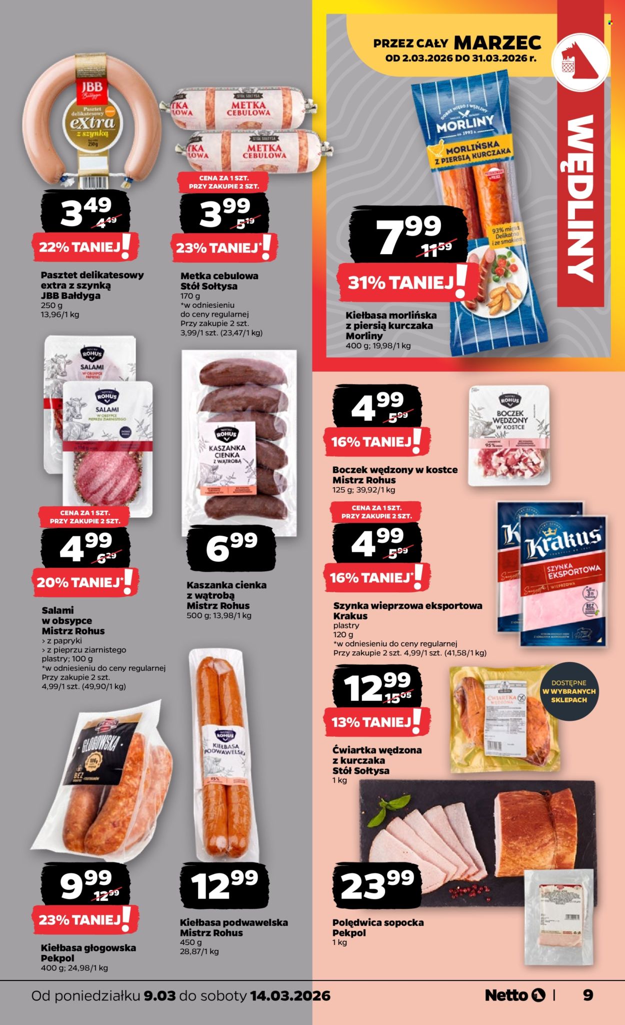 Gazetka Netto - 9.03.2026 - 14.03.2026. Strona 9
