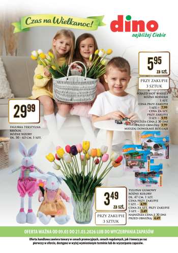 Gazetka Dino - 9.03.2026 - 21.03.2026.