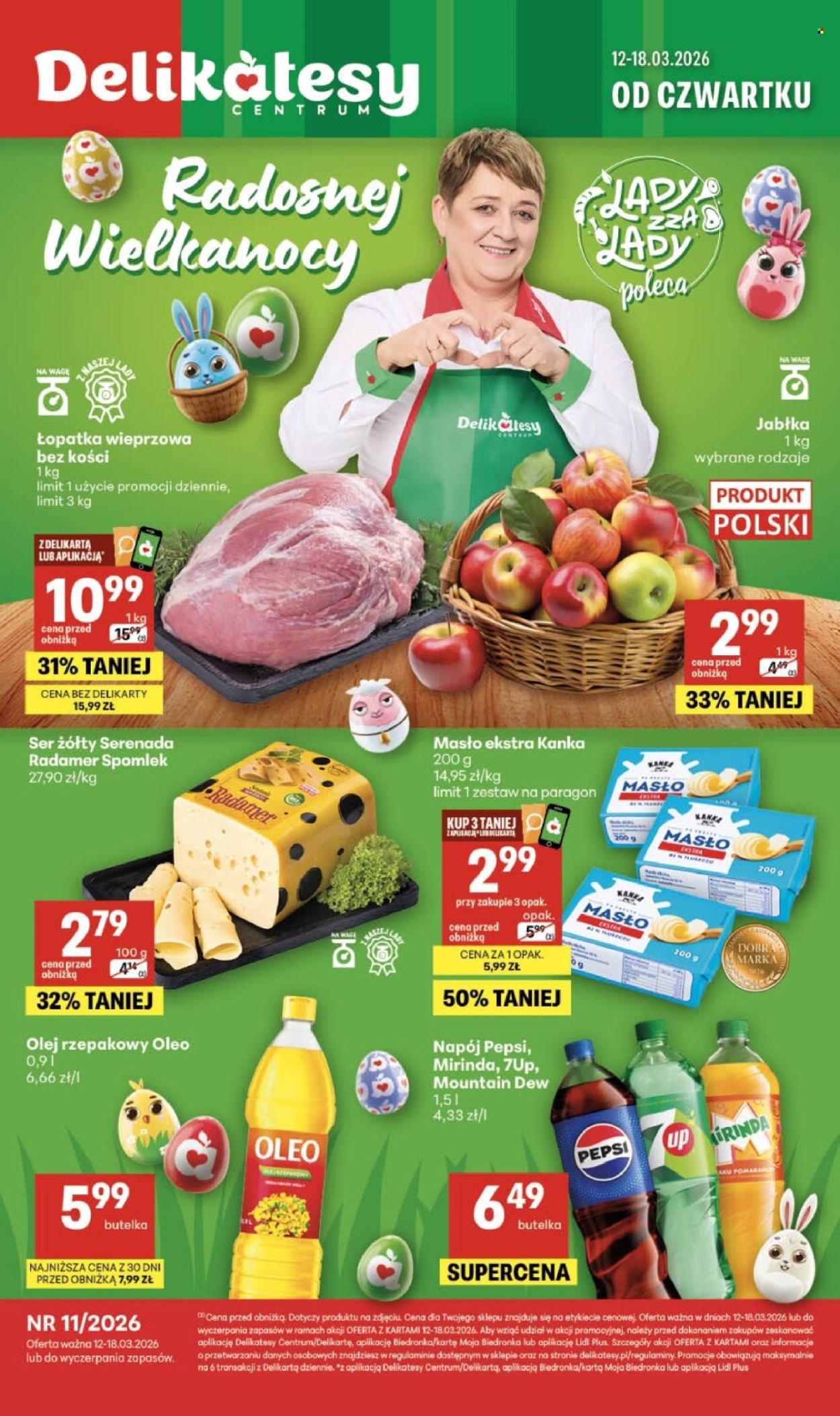 Gazetka Delikatesy Centrum - 12.03.2026 - 18.03.2026. Strona 1