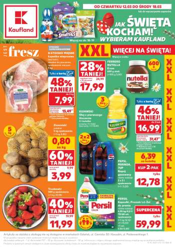 Gazetka Kaufland - 12.03.2026 - 18.03.2026.
