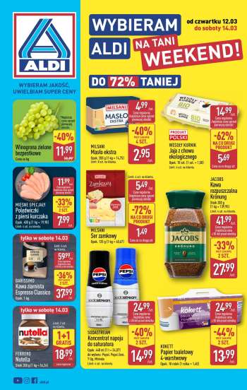 Gazetka ALDI - 12.03.2026 - 14.03.2026.