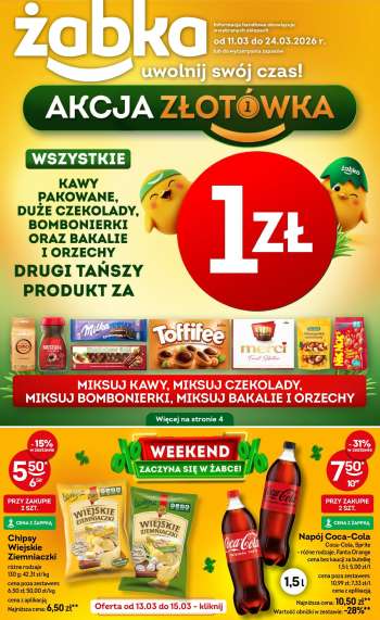 Gazetka Żabka - 11.03.2026 - 24.03.2026.