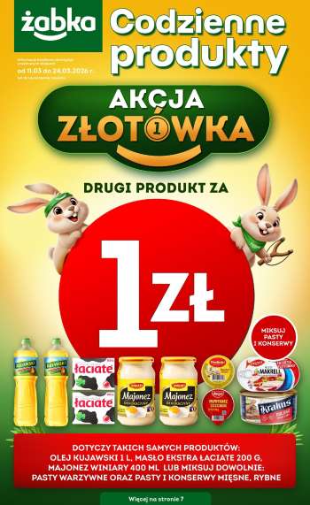 Gazetka Żabka - 11.03.2026 - 24.03.2026.