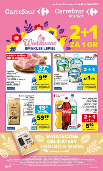 Gazetka Carrefour - 16.03.2026 - 21.03.2026.