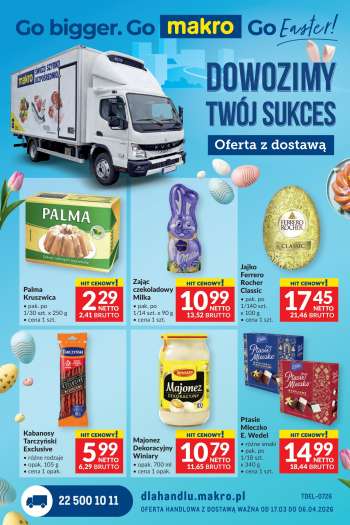 Gazetka Makro - 17.03.2026 - 6.04.2026.