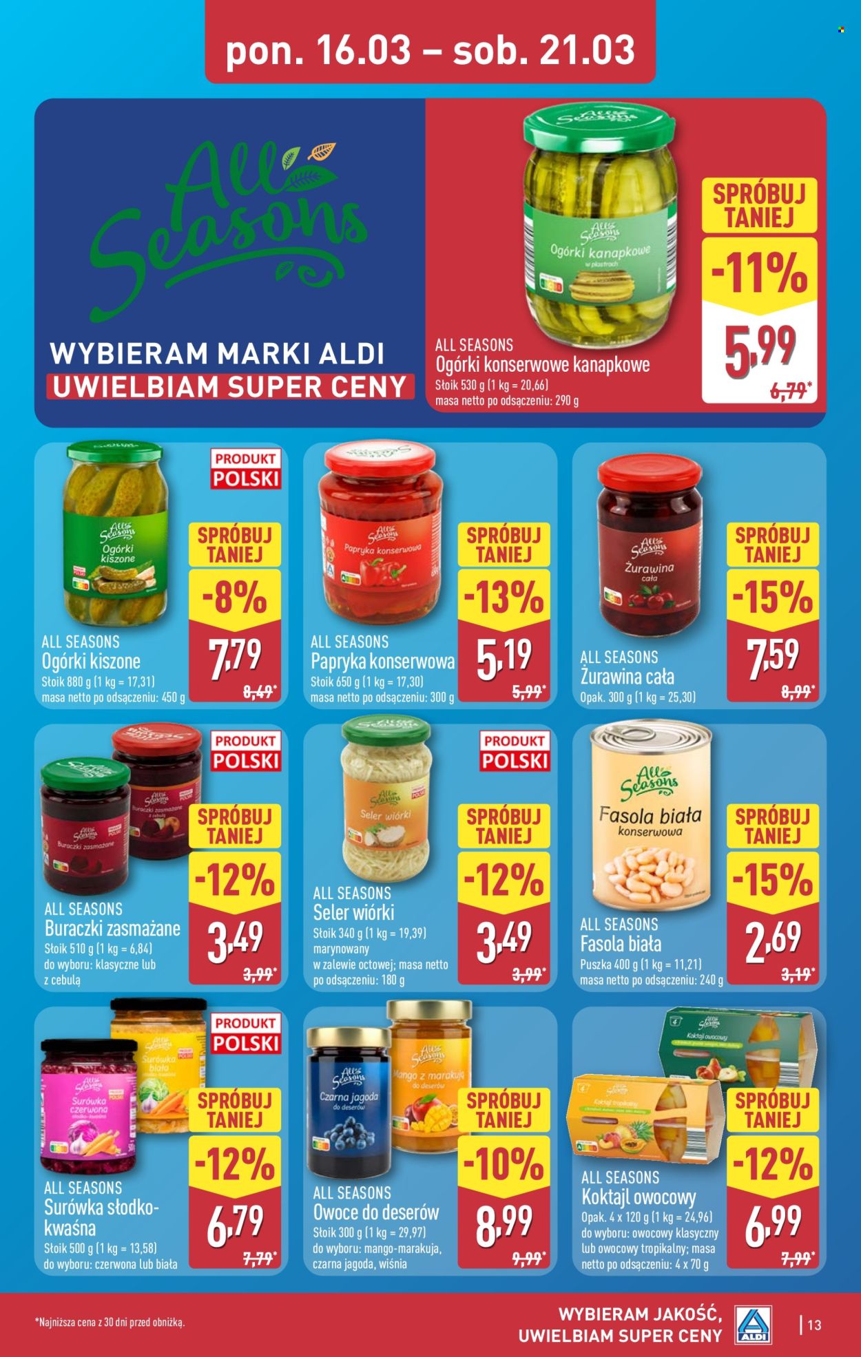 Gazetka ALDI - 16.03.2026 - 21.03.2026. Strona 13