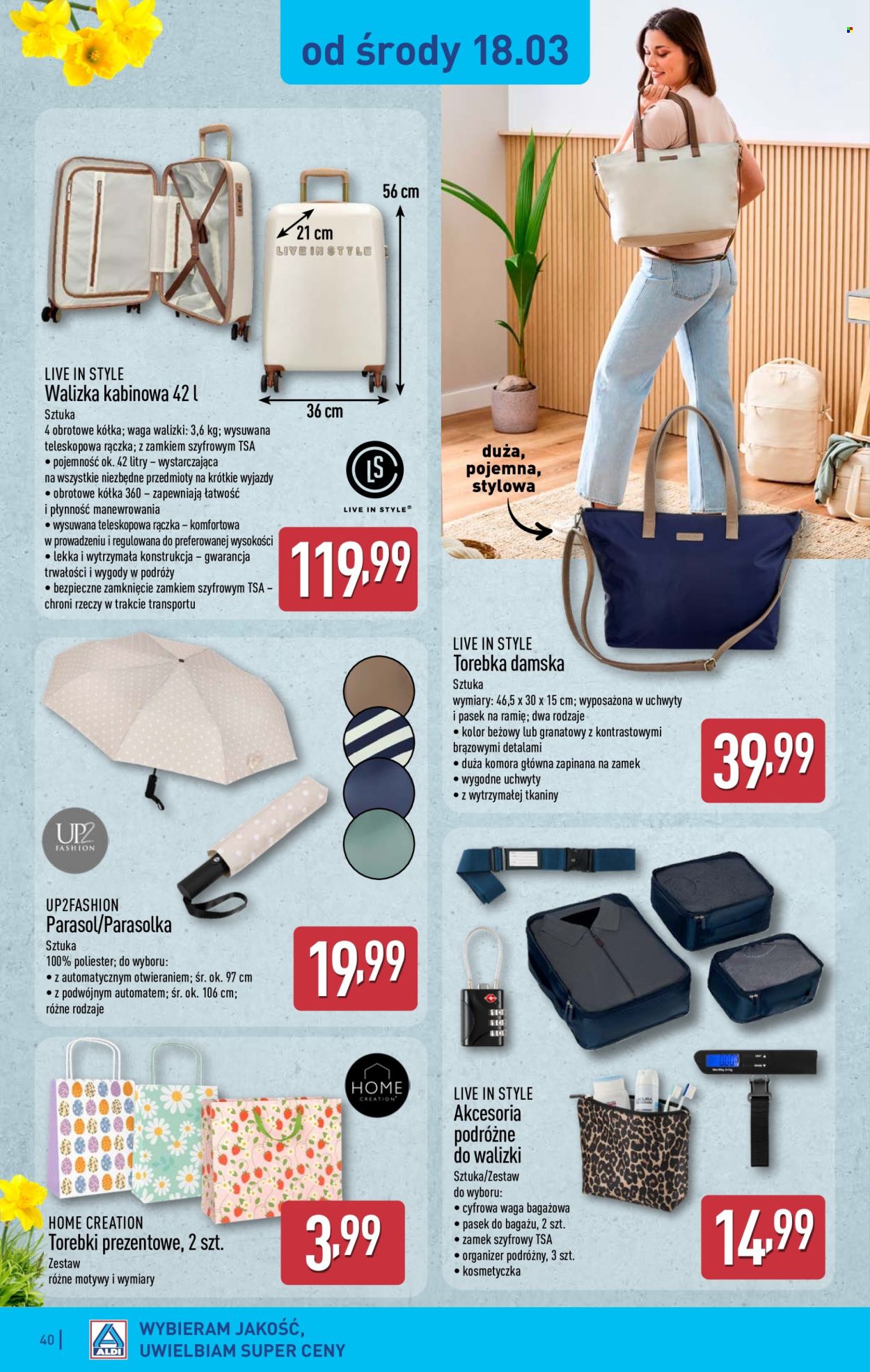 Gazetka ALDI - 16.03.2026 - 21.03.2026. Strona 40