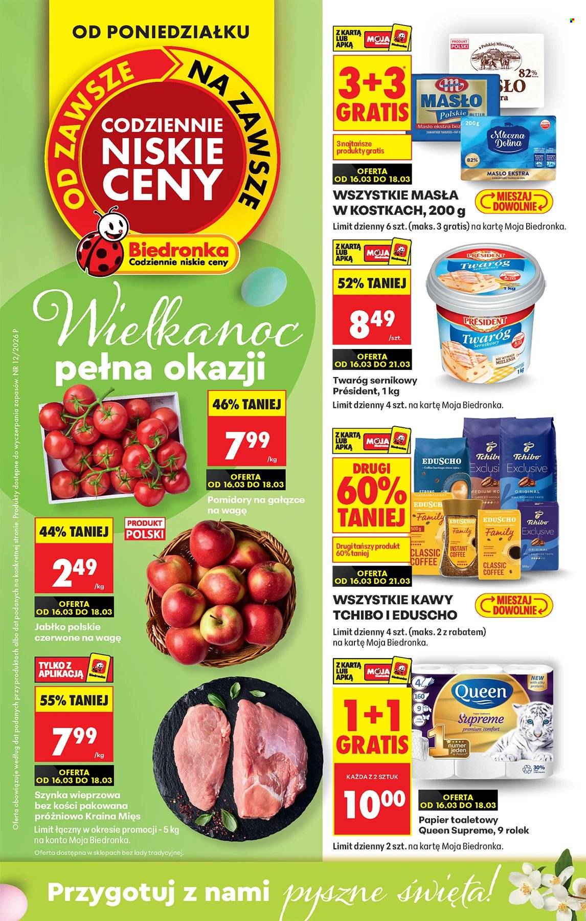 Gazetka Biedronka - 16.03.2026 - 21.03.2026. Strona 1