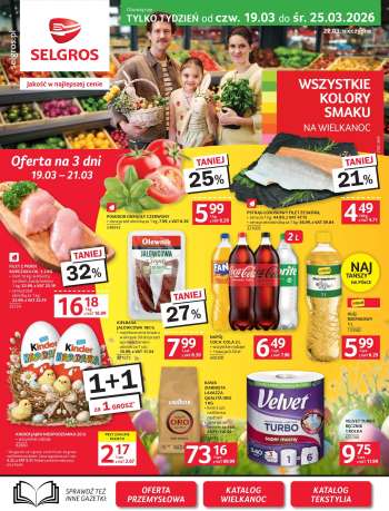 Gazetka Selgros - 19.03.2026 - 25.03.2026.