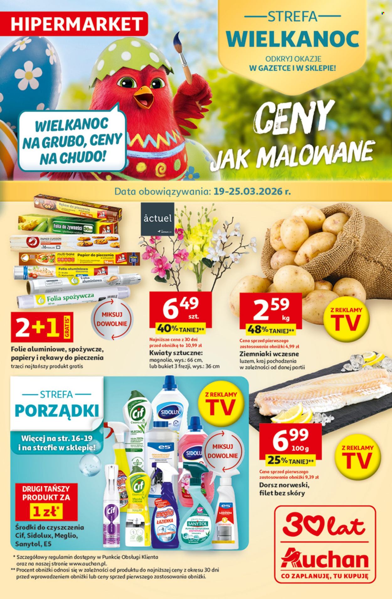 Gazetka Auchan - 19.03.2026 - 25.03.2026. Strona 1