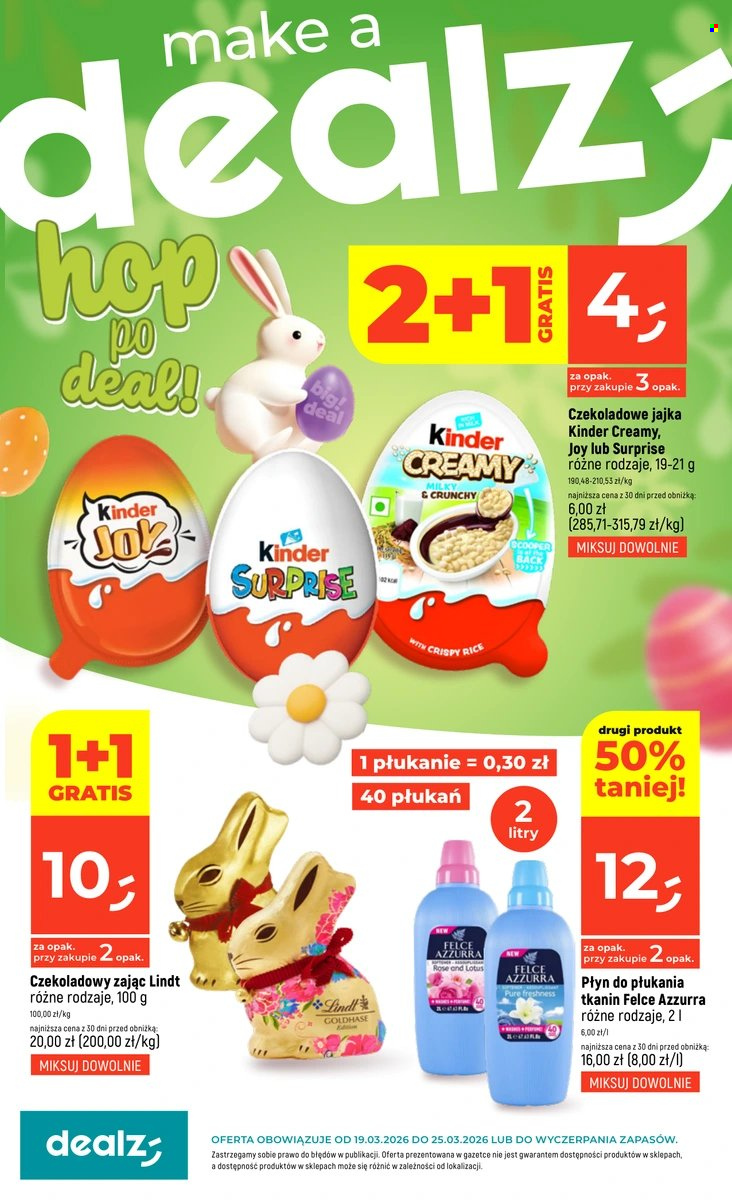Gazetka Dealz - 19.03.2026 - 25.03.2026. Strona 1