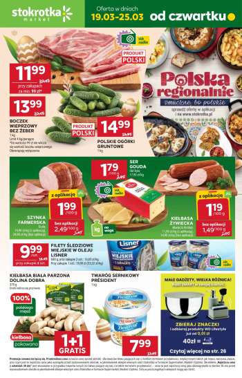 Gazetka Stokrotka Market - 19.03.2026 - 25.03.2026.