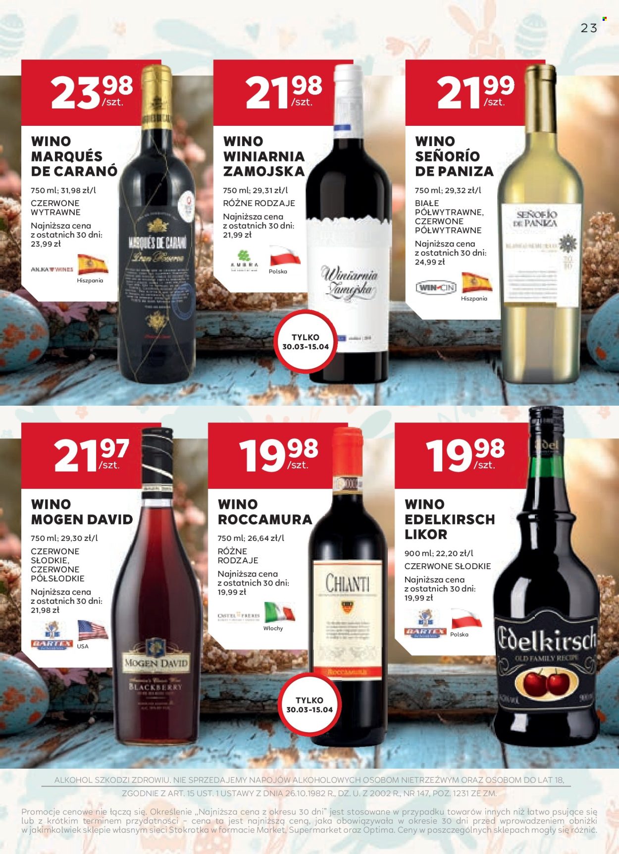 Gazetka Stokrotka Supermarket - 19.03.2026 - 15.04.2026. Strona 23