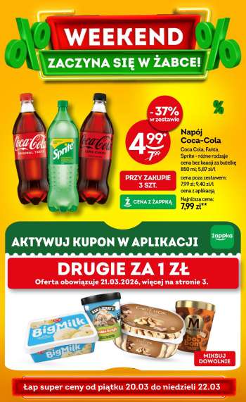 Gazetka Żabka - 20.03.2026 - 22.03.2026.