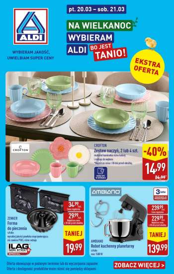 Gazetka ALDI - 20.03.2026 - 21.03.2026.