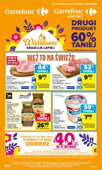 Gazetka Carrefour - 23.03.2026 - 29.03.2026.