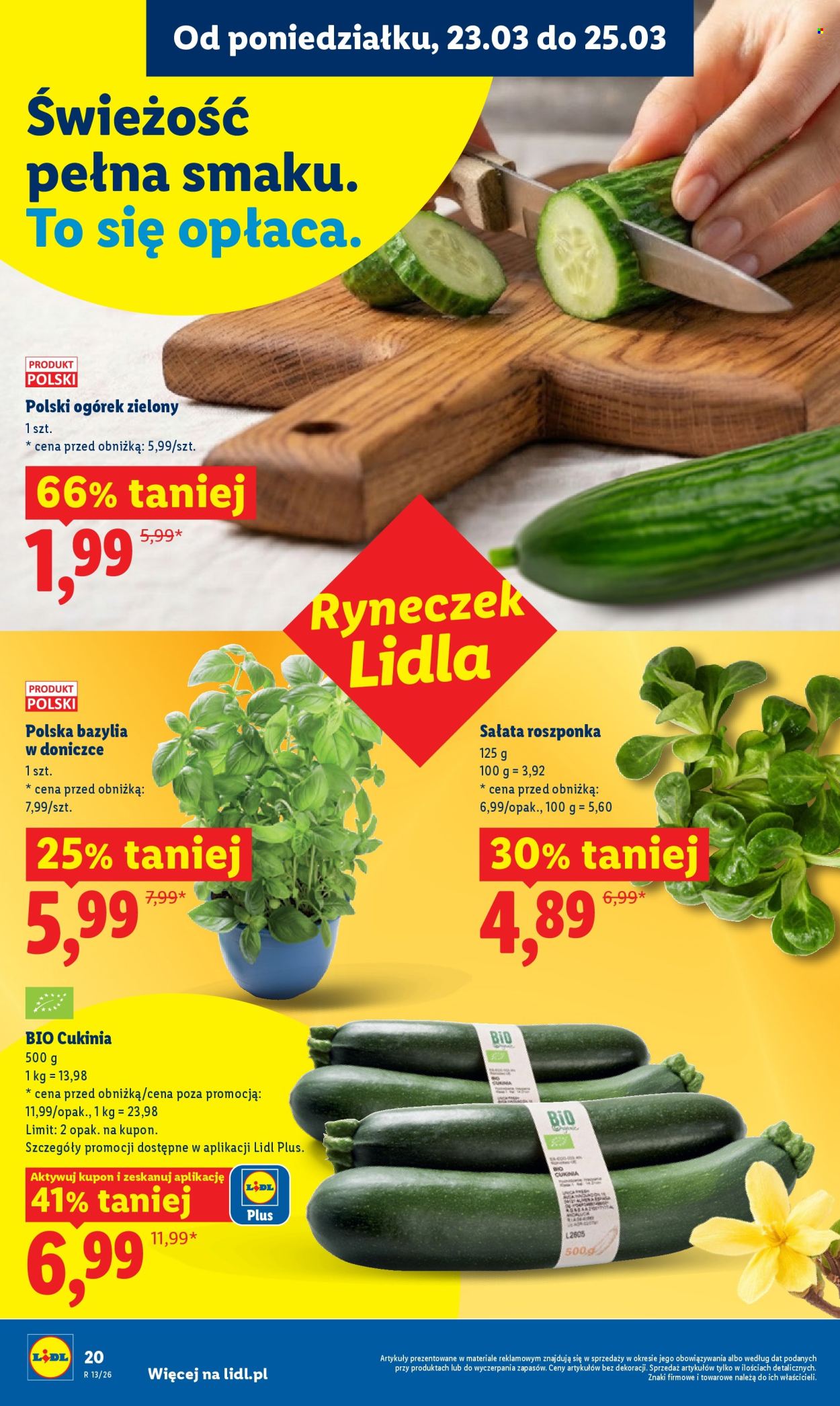 Gazetka Lidl - 23.03.2026 - 25.03.2026. Strona 20