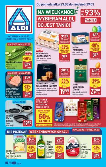 Gazetka ALDI - 23.03.2026 - 29.03.2026.