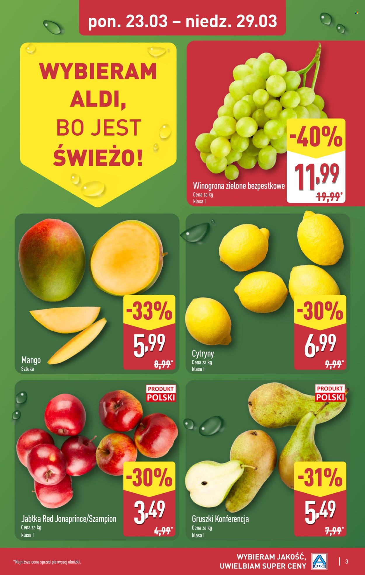 Gazetka ALDI - 23.03.2026 - 29.03.2026. Strona 3