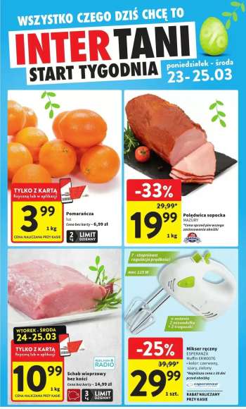 Gazetka Intermarché - 23.03.2026 - 25.03.2026.
