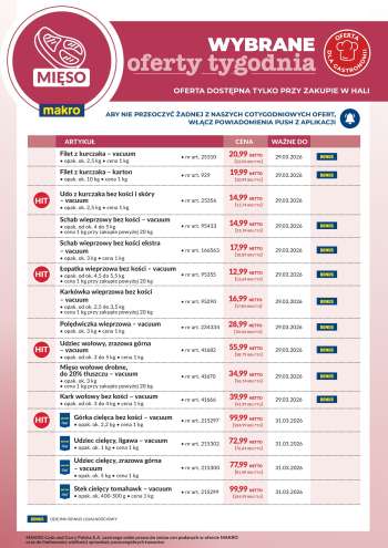 Gazetka Makro - 23.03.2026 - 29.03.2026.