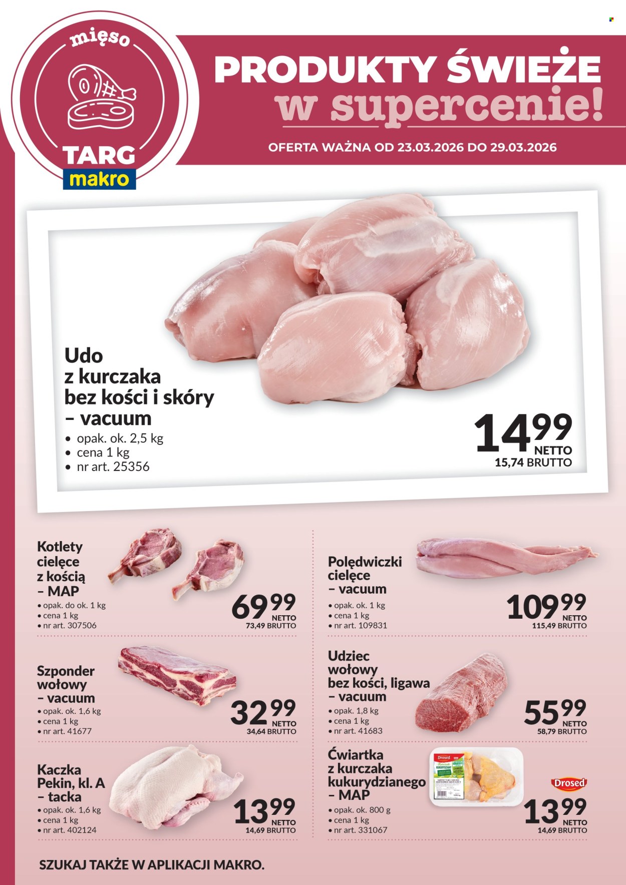 Gazetka Makro - 23.03.2026 - 29.03.2026. Strona 1