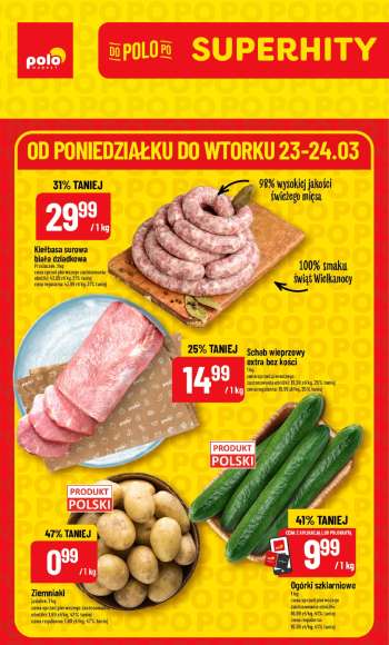 Gazetka Polomarket - 23.03.2026 - 24.03.2026.