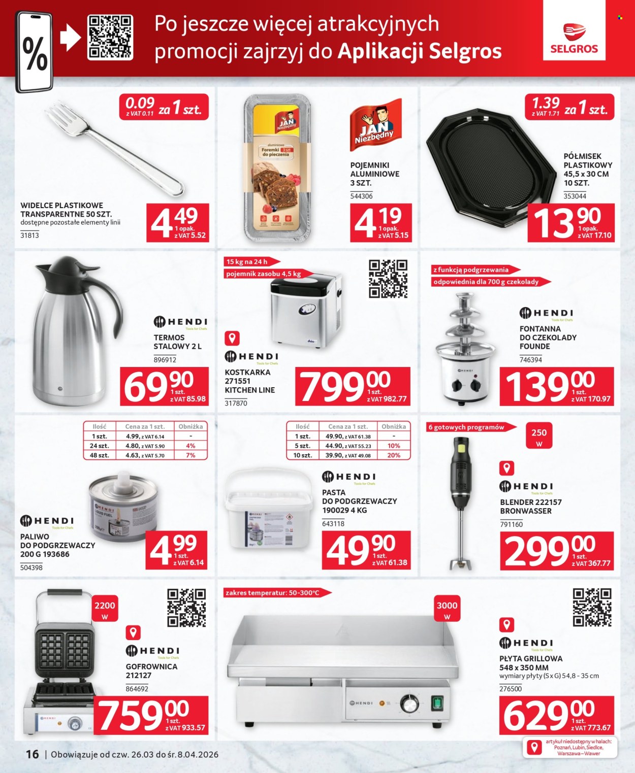 Gazetka Selgros - 26.03.2026 - 8.04.2026. Strona 16