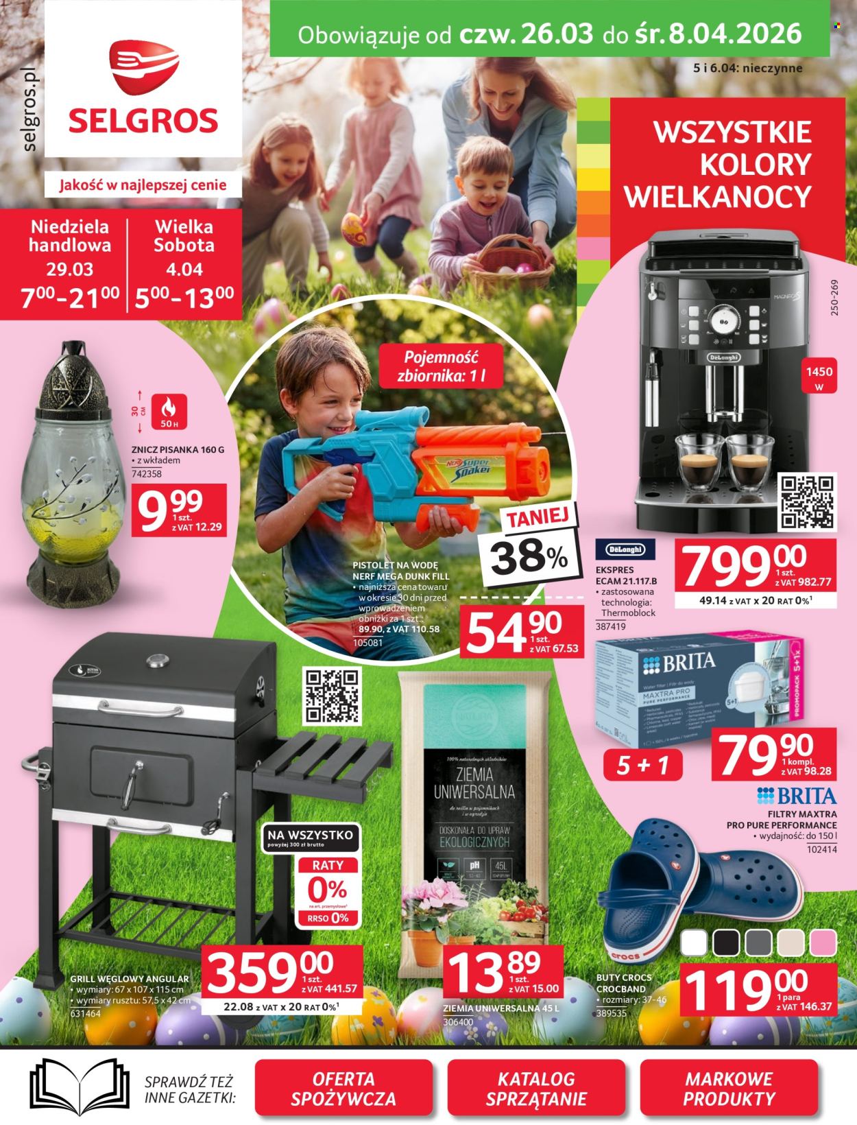 Gazetka Selgros - 26.03.2026 - 8.04.2026. Strona 1