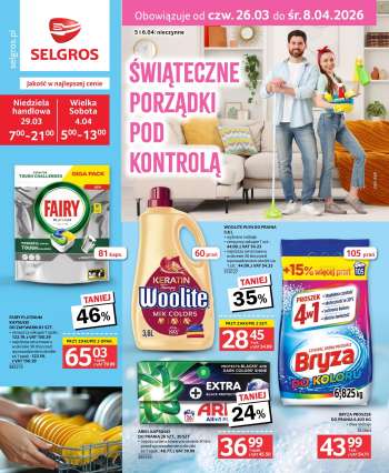 Gazetka Selgros - 26.03.2026 - 8.04.2026.