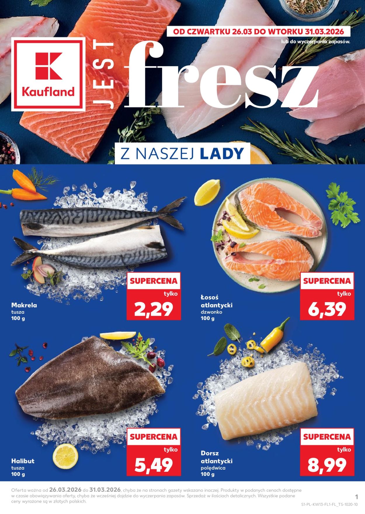 Gazetka Kaufland - 26.03.2026 - 31.03.2026. Strona 1