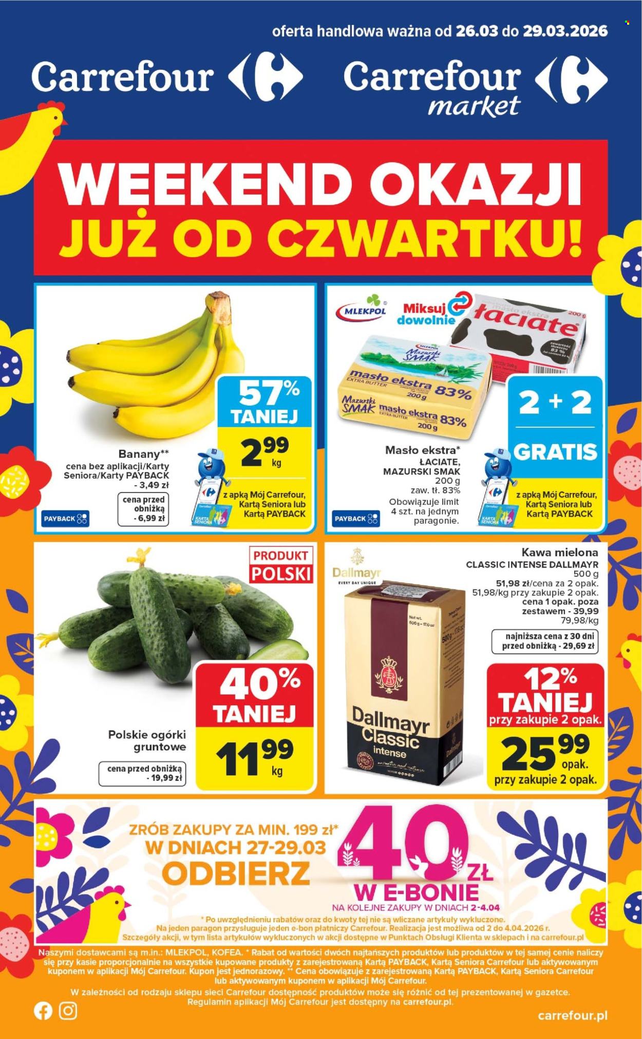 Gazetka Carrefour - 26.03.2026 - 29.03.2026. Strona 1