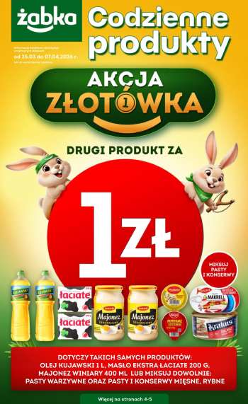 Gazetka Żabka - 25.03.2026 - 7.04.2026.