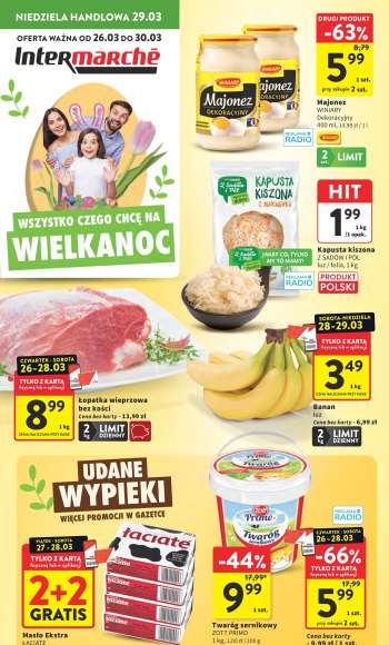 Gazetka Intermarché - 26.03.2026 - 30.03.2026.