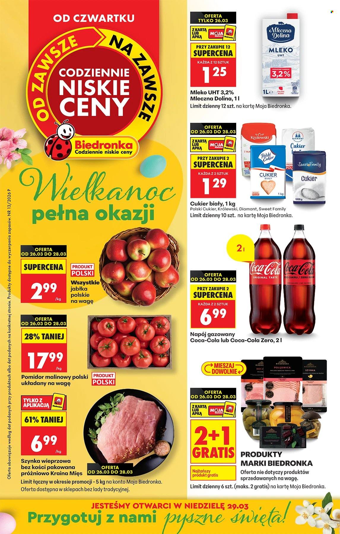 Gazetka Biedronka - 26.03.2026 - 31.03.2026. Strona 1