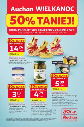 Gazetka Auchan - 26.03.2026 - 4.04.2026.