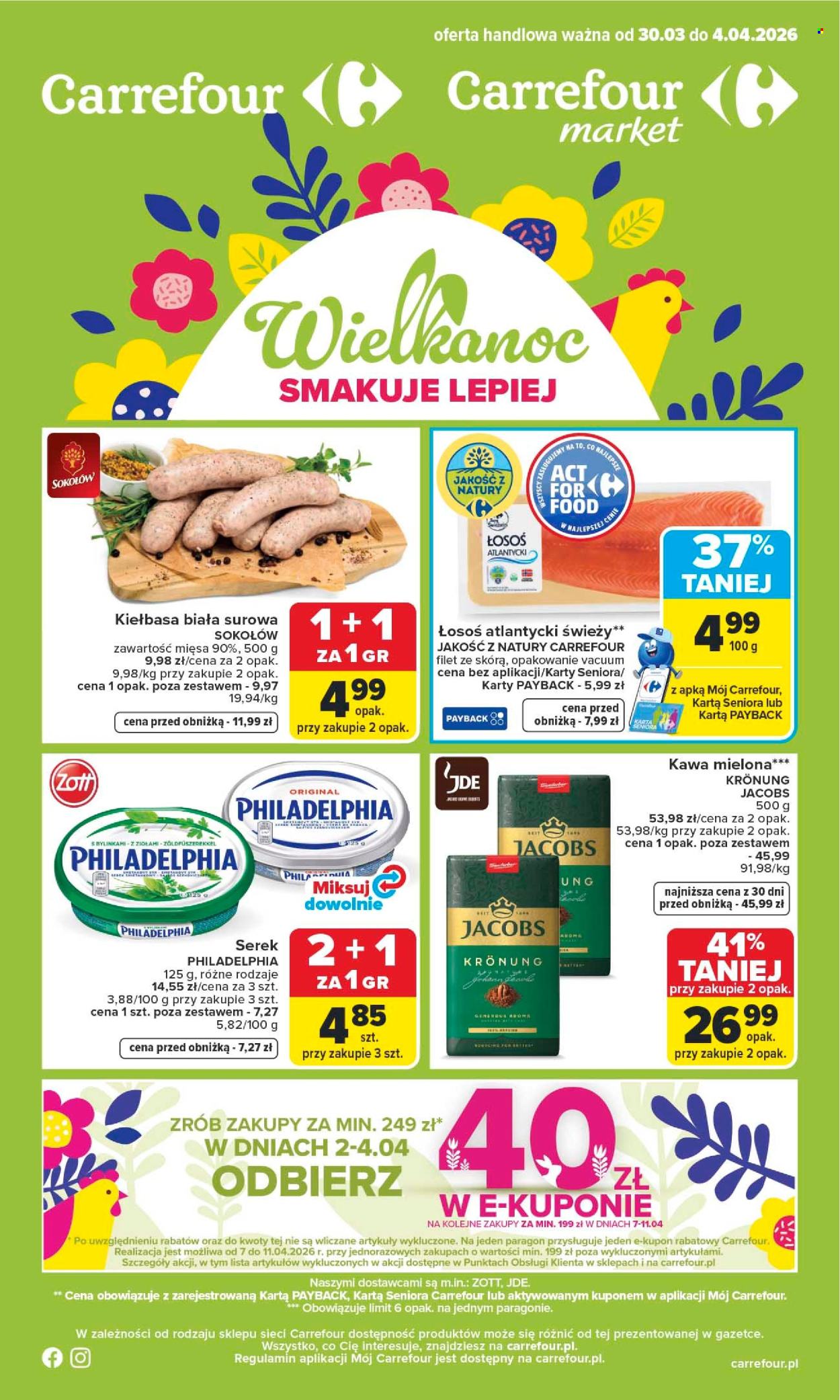 Gazetka Carrefour - 30.03.2026 - 4.04.2026. Strona 1