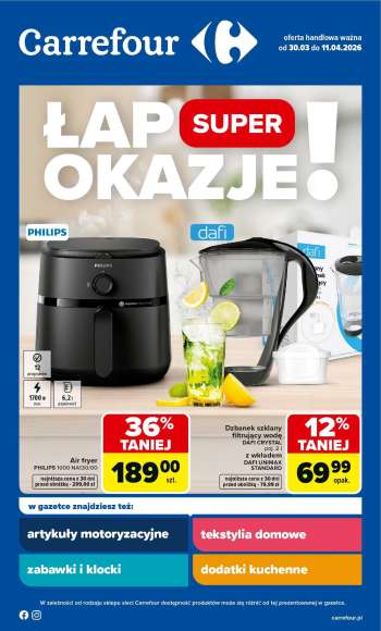 Gazetka Carrefour - 30.03.2026 - 11.04.2026.