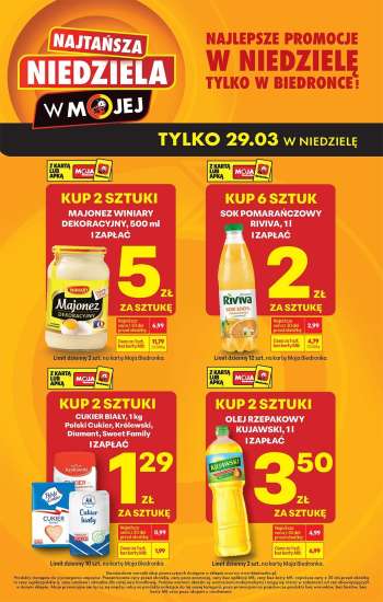 Gazetka Biedronka - 29.03.2026 - 29.03.2026.