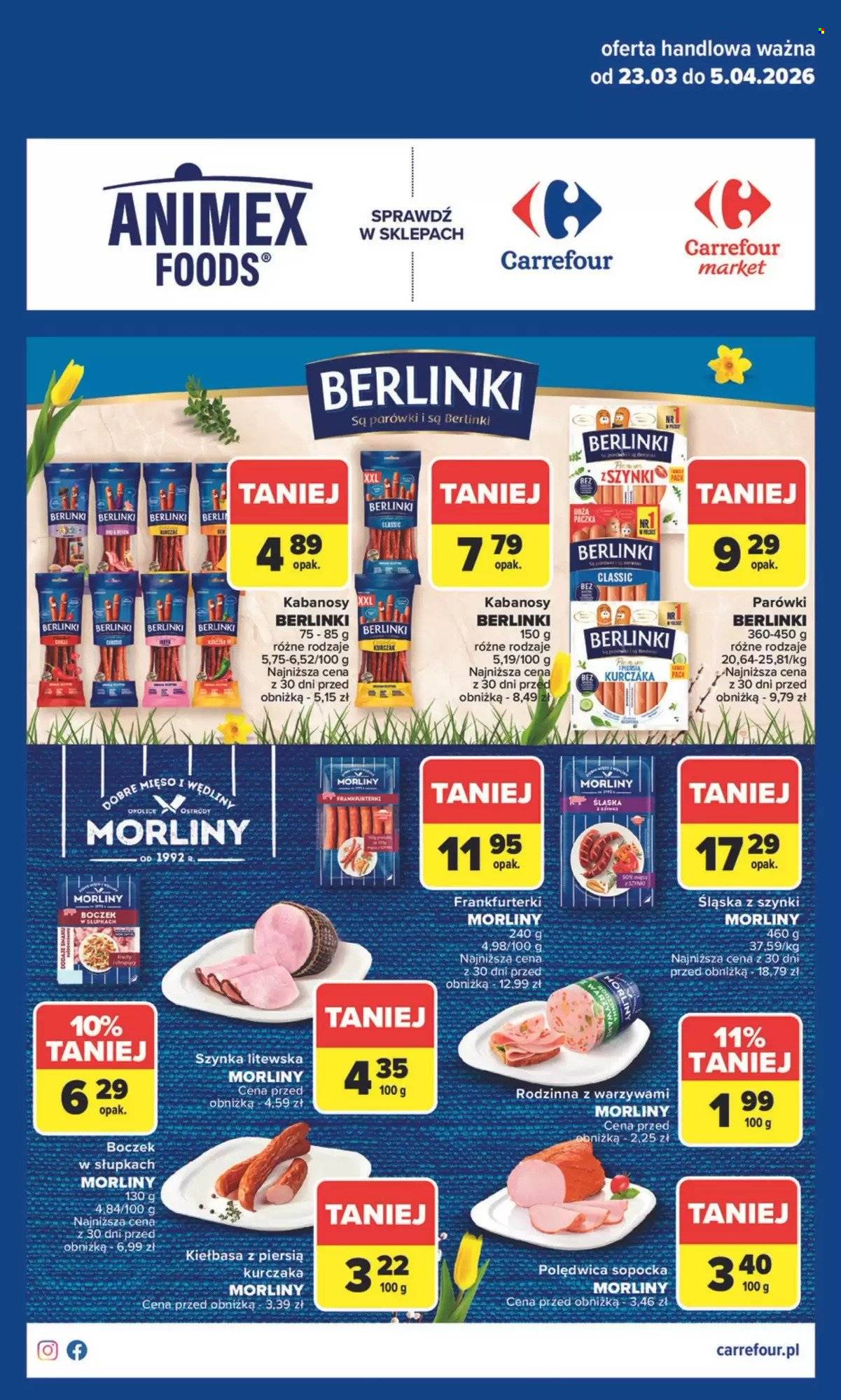 Gazetka Carrefour - 23.03.2026 - 5.04.2026. Strona 1