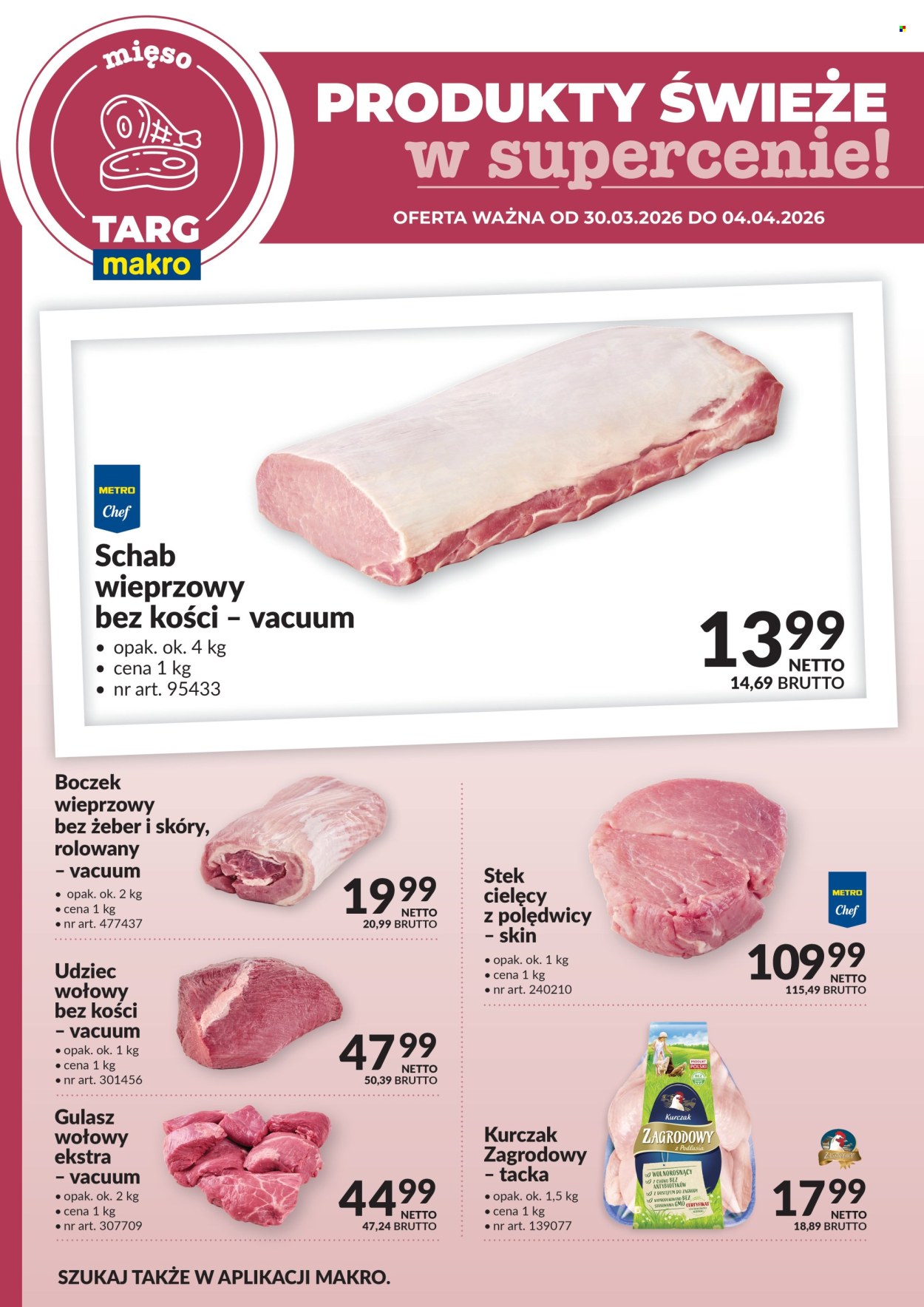 Gazetka Makro - 30.03.2026 - 4.04.2026. Strona 1